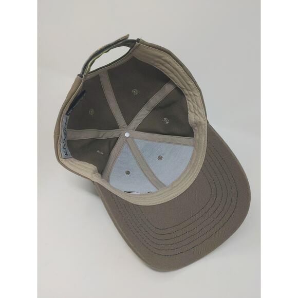 Cargill Camo & Brown Strapback Hat Embroidered Logo Spell Out K Products Cap - Picture 8 of 11